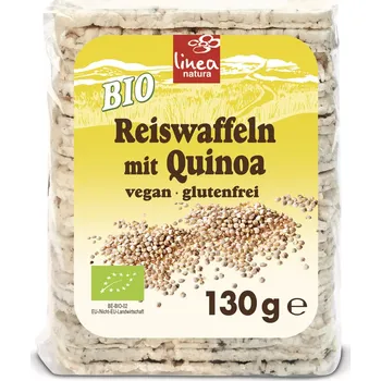 Trvanlivě pečivo Linea Natura Rýžové chlebíčky s quinoou 130 g bio BIO BEZLEPEK Množství: 1 ks