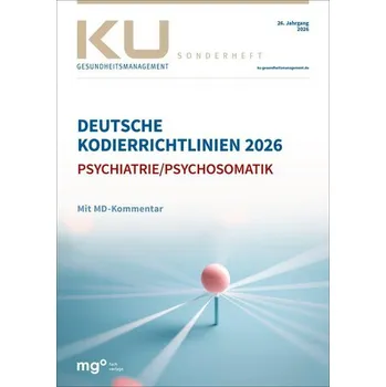 Deutsche Kodierrichtlinien für die Psychiatrie/Psychosomatik 2026 mit MD-Kommentar - Dienst der Krankenver