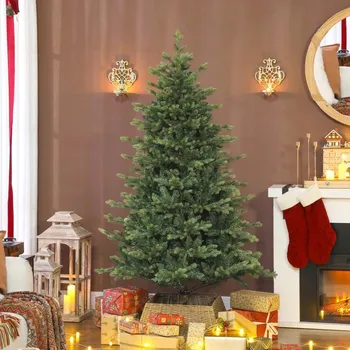 Vánoční stromek Umělý vánoční stromeček 180 cm | zelený