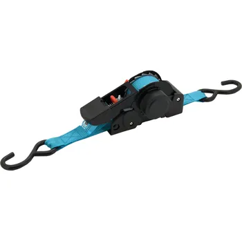 Upínací popruh Popruh s ráčnou a háky samonavíjecí 320daN 3,5m TÜV BLUE WAY