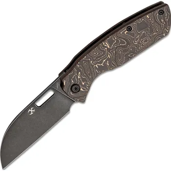 kapesní nůž Kansept Convict Stonewashed CPM-20CV Měděné uhlíkové vlákno K1023A4