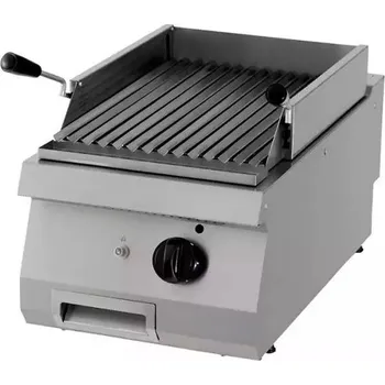 Kuchyňský gril Maxima Gril na lávový kámen - plynový - pro jednu jednotku - 70 cm hluboký | Maxima, 09397990