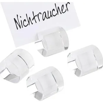 Stojánek na vánoční stromek APS Univerzální stojan se štítky 30x30x28 mm, sada 4 kusů | APS, Cylinder