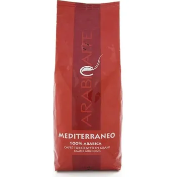 Káva Arabicaffe Mediterraneo ROSSO, zrnková, 1 kg