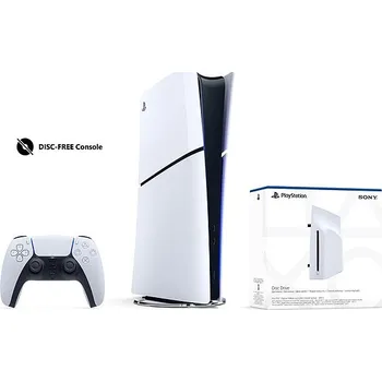 Herní konzole PlayStation 5 (Slim) Digital Edition - 825GB + Disc Drive