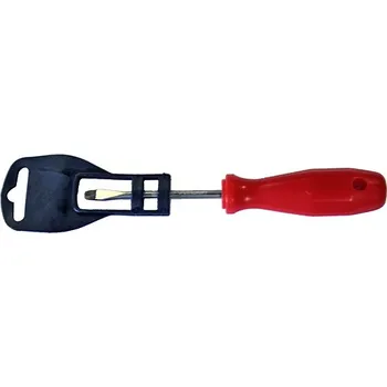 Šroubovák Strend Pro 225753 Šroubovák plochý CT040250 1,2x8x250, 8x10 mm, RedPlast, plochý