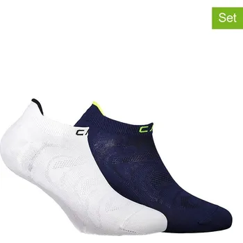 Pánské ponožky Ponožky CMP Weiß/ Dunkelblau 9199986 46