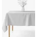 Exkluzivní hranatý ubrus - stříbrný se třpytkami 120 x 160 cm