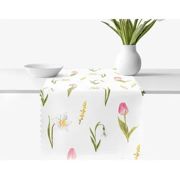 ubrus Běhoun na stůl teflonový - Dotek jara 20x120 cm