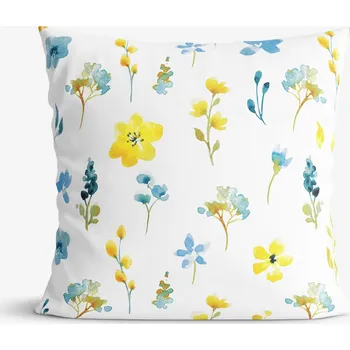 Povlak na polštářek Dekorační povlak na polštář - Svěží louka 40 x 40 cm