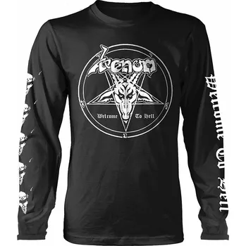 Venom tričko dlouhý rukáv, Welcome To Hell BP Black, pánské XXL