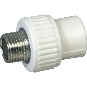 PWS - Professional Water System PPR přechodka s kovovým závitem vnějším 25 x 3/4