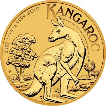 Sběratelství Zlatá investiční mince Kangaroo 1/10 Oz | 2023