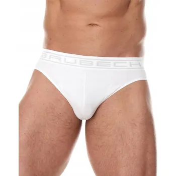 Slipy BRUBECK Pánské slipy BE00290A BE0029M bílé XL