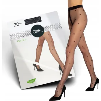 Dámské punčochy PUNČOCHÁČE v EKKO 02 bez kalhotek GATTA *3 (M)