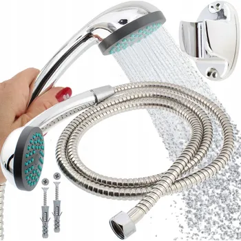 Sprchová hadice SPRCHOVÁ HADICE 150 cm + SPRCHOVÁ HLAVICE nerezová ocel