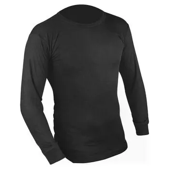 Pánské termotriko Highlander Long Sleeve Thermal Vest Black XL