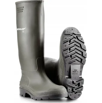 Pánská obuv Holínky Dunlop Pricemastor velikost 43 zelené vysoké