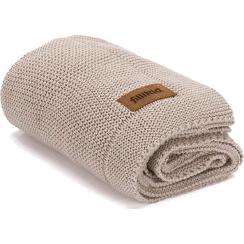 Dětská deka Fillikid Pletená dětská deka Knit taupe