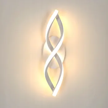 Nástěnné svítidlo Nástěnné svítidlo GOECO bílé s integrovaným LED zdrojem 16 W