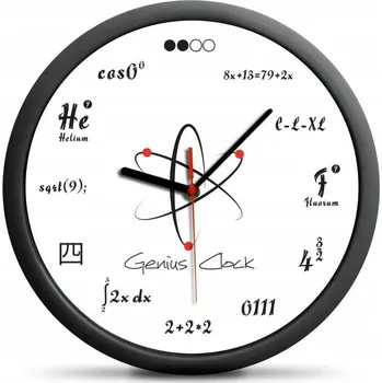 Hodiny Nástěnné hodiny Froster bílé 30 cm