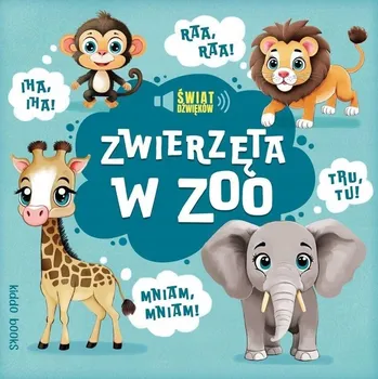 Obraz Kartónová knížka Zvířata v ZOO pro děti