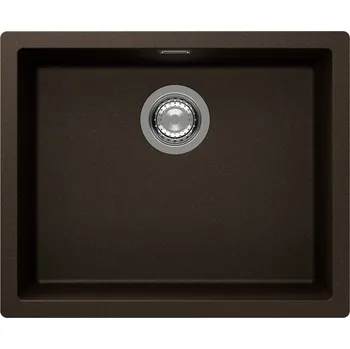 Kuchyňský dřez Kuchyňský dřez Schock Kaia N-100L Bronze, spodní montáž KAIN100LUBRO