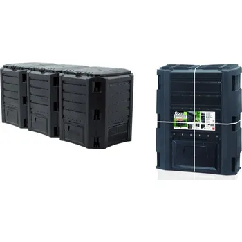 Kompostér Kompostér MODULE COMPOGREEN 1200 l bez balení - barva: černá