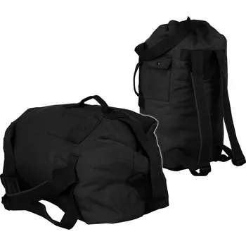 turistický batoh Batoh Texar Duffle nad 80 l, černý