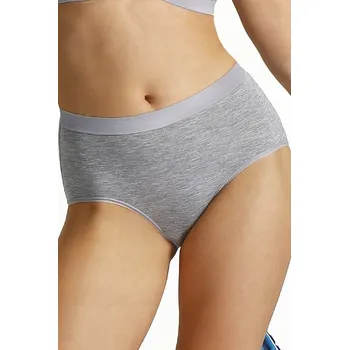 Kalhotky Kalhotky Stefanie Eldar s vysokým pasem, šedé velikosti S