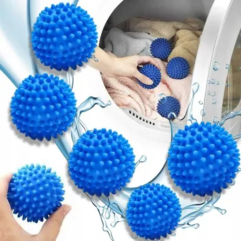 Praní a péče o prádlo Opakovaně použitelné kuličky do pračky a sušičky proti zamotávání prádla