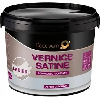 barva a nátěr na dřevo DECOVERNI VERNICE SATINE 2,5L LAK: Saténový lak na dřevo a kov, 2,5 l