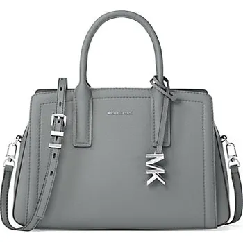 Kabelka Michael Kors Laila small kožená kabelka šedá + doprava zdarma