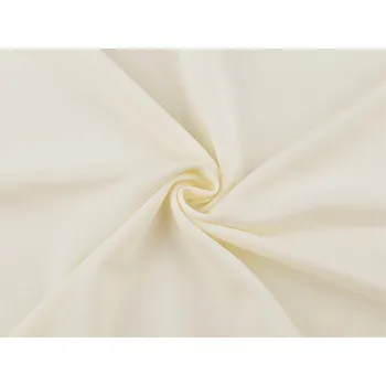 Teplákovina nepočesaná jednobarevná METRÁŽ - 1 (56) krémová světlá