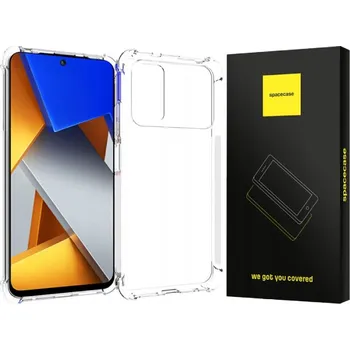 Pouzdro na mobilní telefon Zadní Kryt Spacecase pro Xiaomi POCO M4 Pro bezbarvý