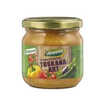 Rostlinná pomazánka Dennree Pomazánka Toscana 180g bio BIO VEGAN Množství: 1 ks
