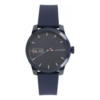 Hodinky Pánské hodinky Tommy Hilfiger 44mm tmavě modré – dárkové balení