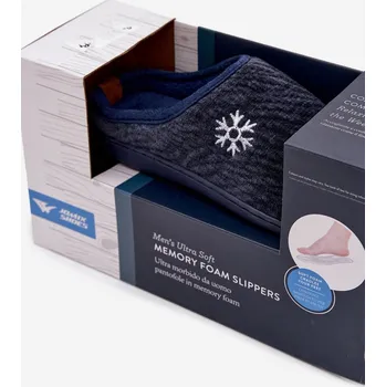 Sada pánského spodního prádla Pánské domácí pantofle Darline – granátové Velikost: 42/43