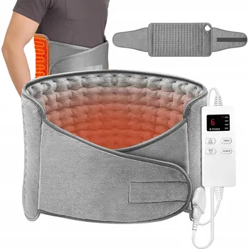 Polštář ELEKTRICKÝ BEDERNÍ PÁS S VYHŘÍVÁNÍM VYHŘÍVACÍ PODLOŽKA MULTIFUNKČNÍ ČASOVAČ