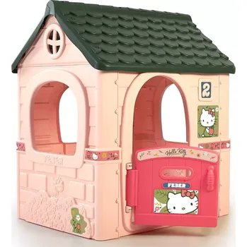 Dětský domeček plastový zahradní domeček hello kitty od feber