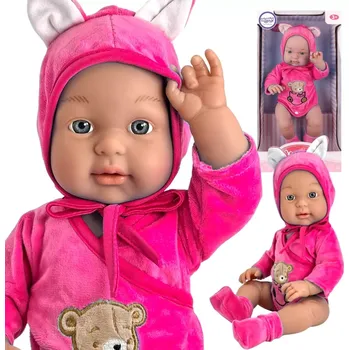 Panenka Panenka miminko s oblečkem Medvěd WOOPIE