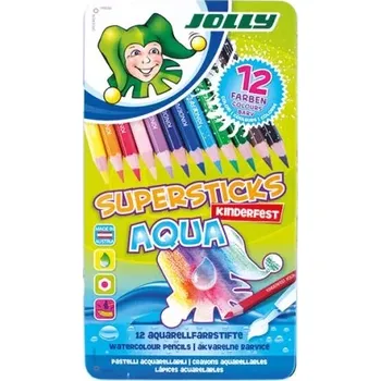 Pastelka Supersticks AQUA 12 - JOLLY