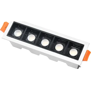 LED panel DomenoLED Led lineární vestavné svítidlo 10W 4000K bílá JDL-5T