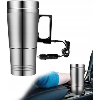 Rychlovarná konvice RYCHLOVARNÁ KONVICE ELEKTRICKÁ 12V DO AUTA CESTOVNÍ HRNEK OHŘEV 300ML