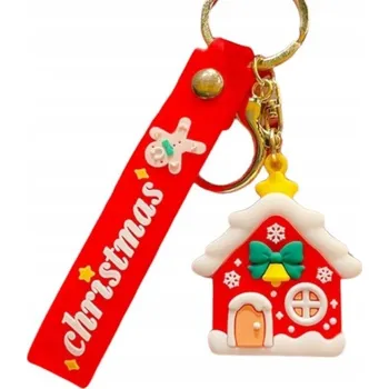 Přívěsek Na Klíče vánoční plastový Ecarla