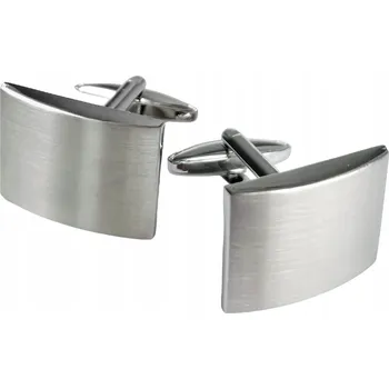 Manžetový knoflíček Manžetové knoflíčky čtverec elegantní stříbrné