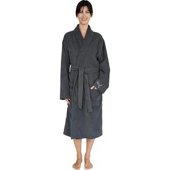 Dámský župan Puma dámský župan ke kolenům bez kapuce velikost S/M