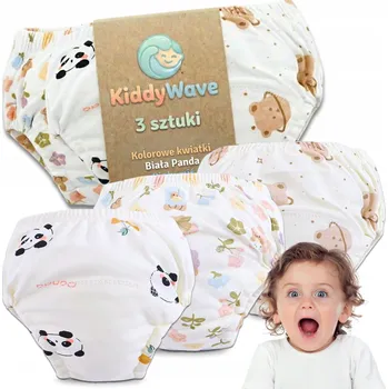 Plenkové kalhoty Tréninkové kalhotky - plenky KIDDYWAVE pro děti, učení na nočník