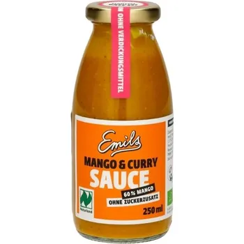 Emils Mango kari omáčka 250ml bio BIO VEGAN Množství: 1 ks