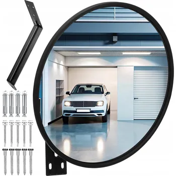 Zrcadlo ZRCADLO ŠIROKOÚHLÉ ZRCADLO 130° ŠIROKÝ ÚHEL PRO OBCHOD GARÁŽ PRAKTICKÉ